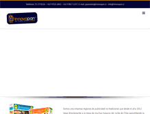 Tablet Screenshot of innovapan.cl